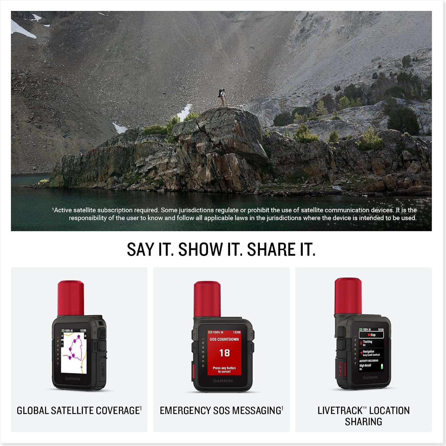 Garmin inReach Mini 3 Plus Satellite Communicator