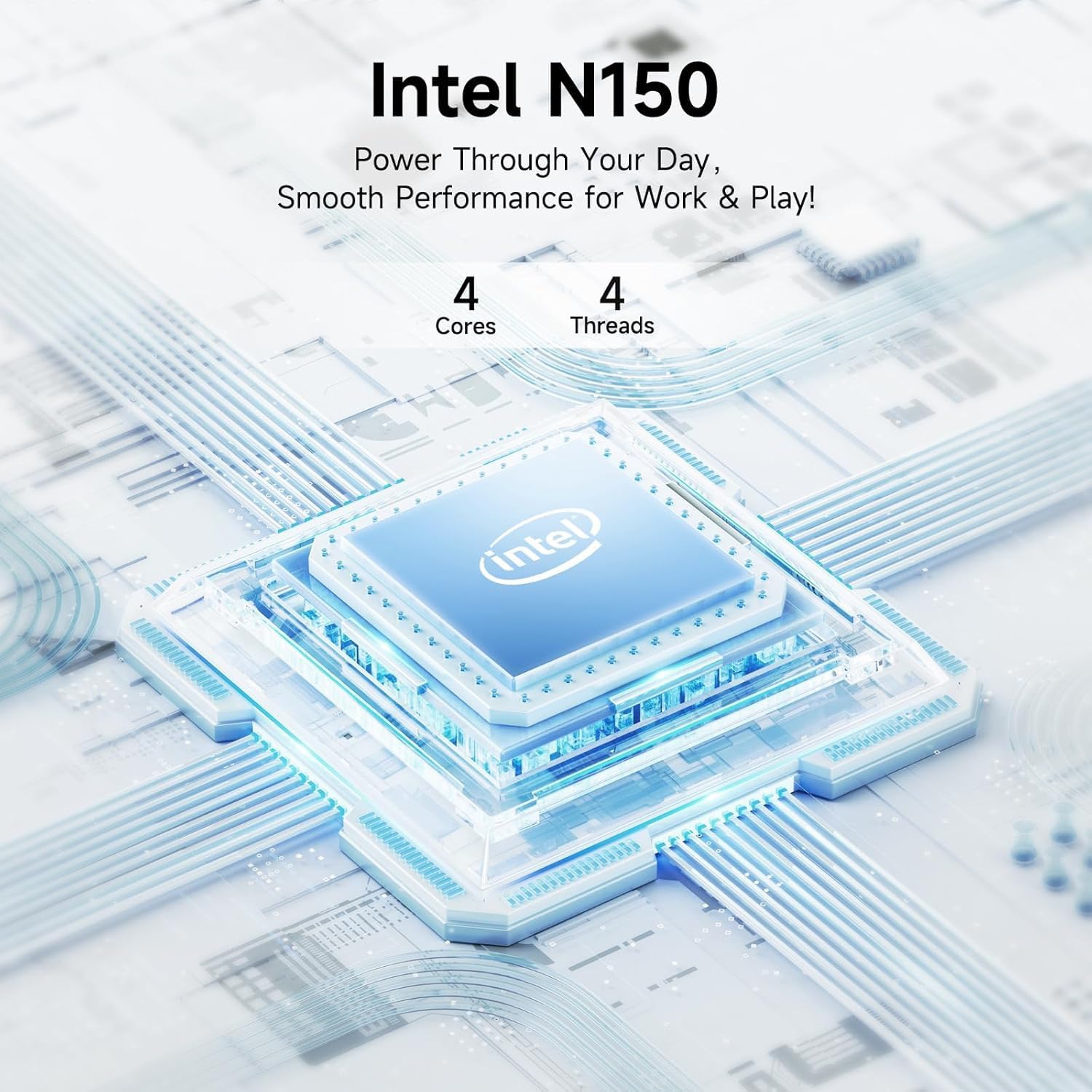 HP 14 Intel N150 Laptop | Fast Everyday Computing