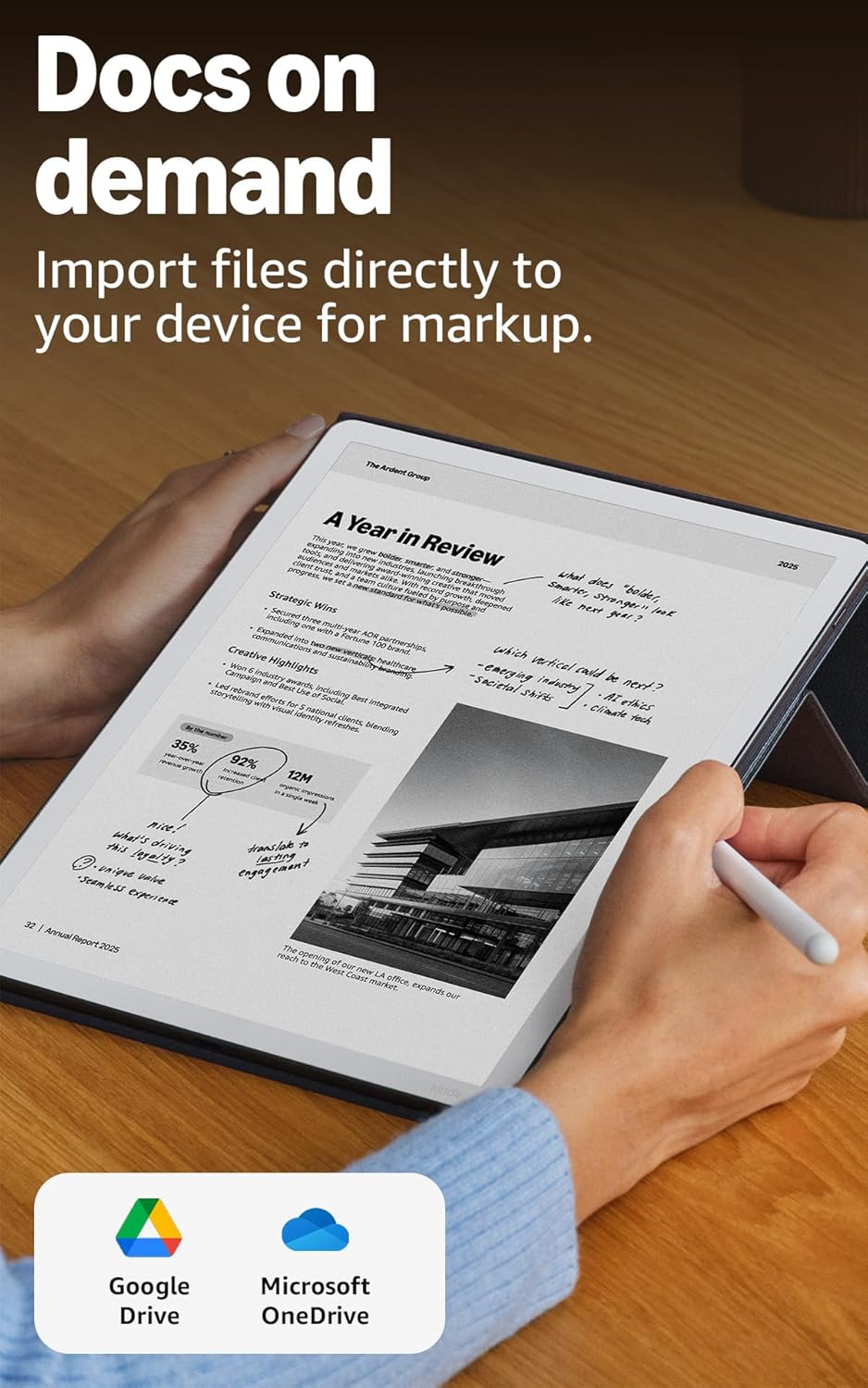Kindle Scribe Notebook E-Reader with Premium Note-Taking Features