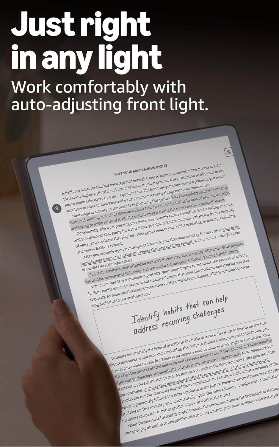 Kindle Scribe Notebook E-Reader with Premium Note-Taking Features