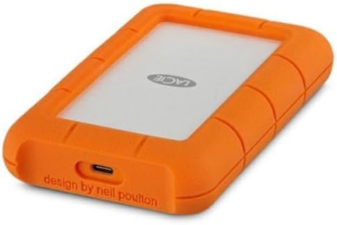 LaCie Rugged 2TB Portable External Drive for Secure High-Speed Storage