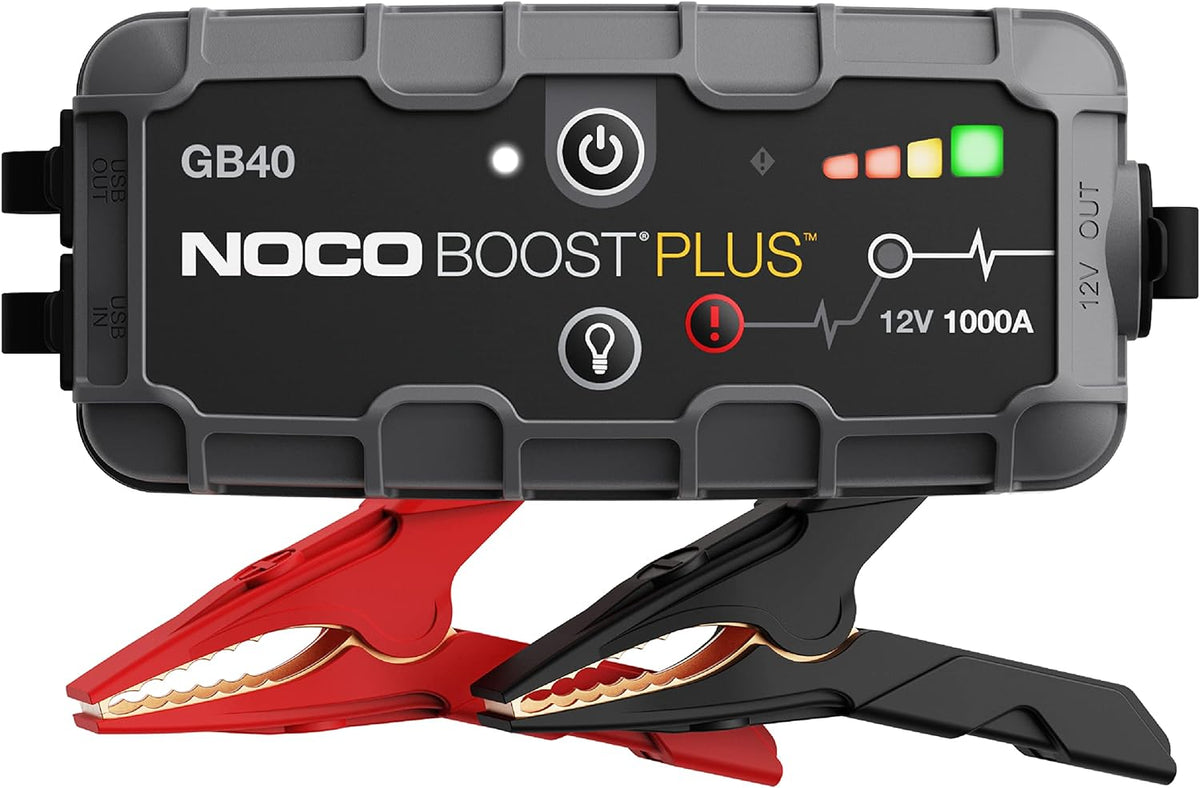 NOCO Boost plus GB40 1000A 12V Ultrasafe Portable Lithium Battery Jump Starter