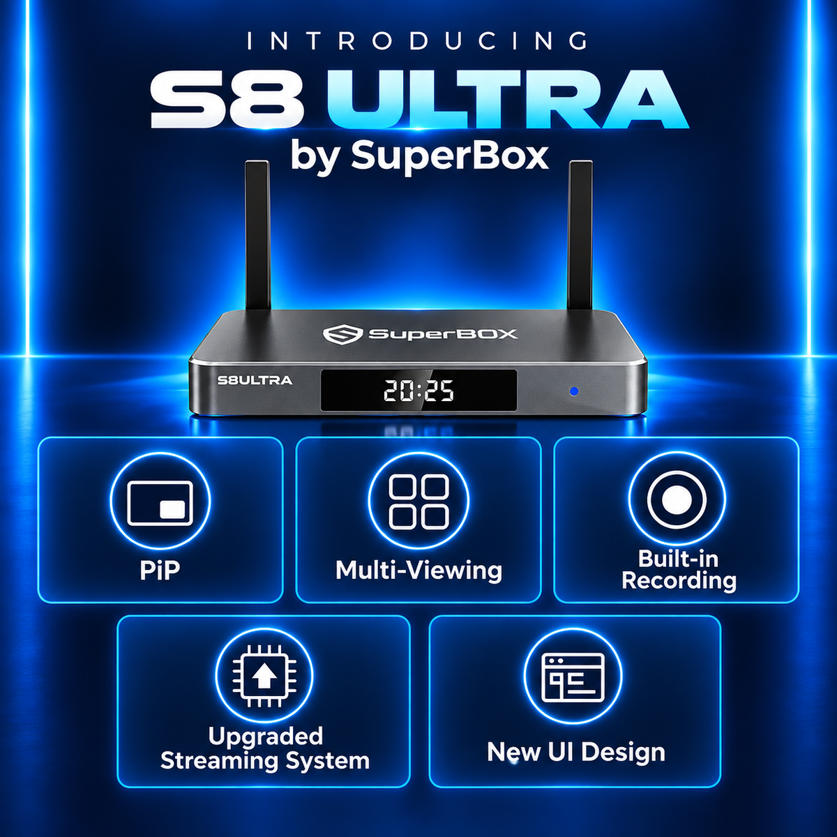 SuperBox S8 Ultra 128GB 4K Streaming Media Player