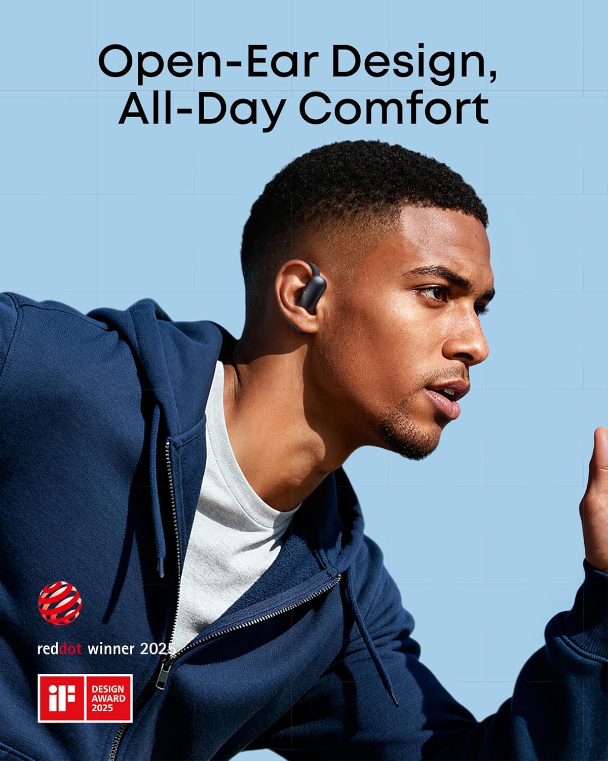 Soundcore AeroFit 2 Translation Earbuds for Travel & Communication