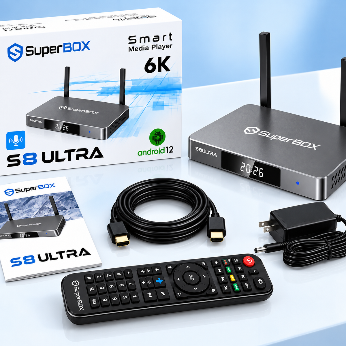 SuperBox S8 Ultra 128GB 4K Streaming Media Player