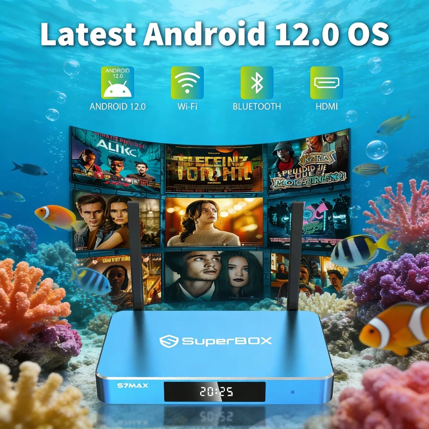SuperBox S7 Max 6K TV Streaming Box