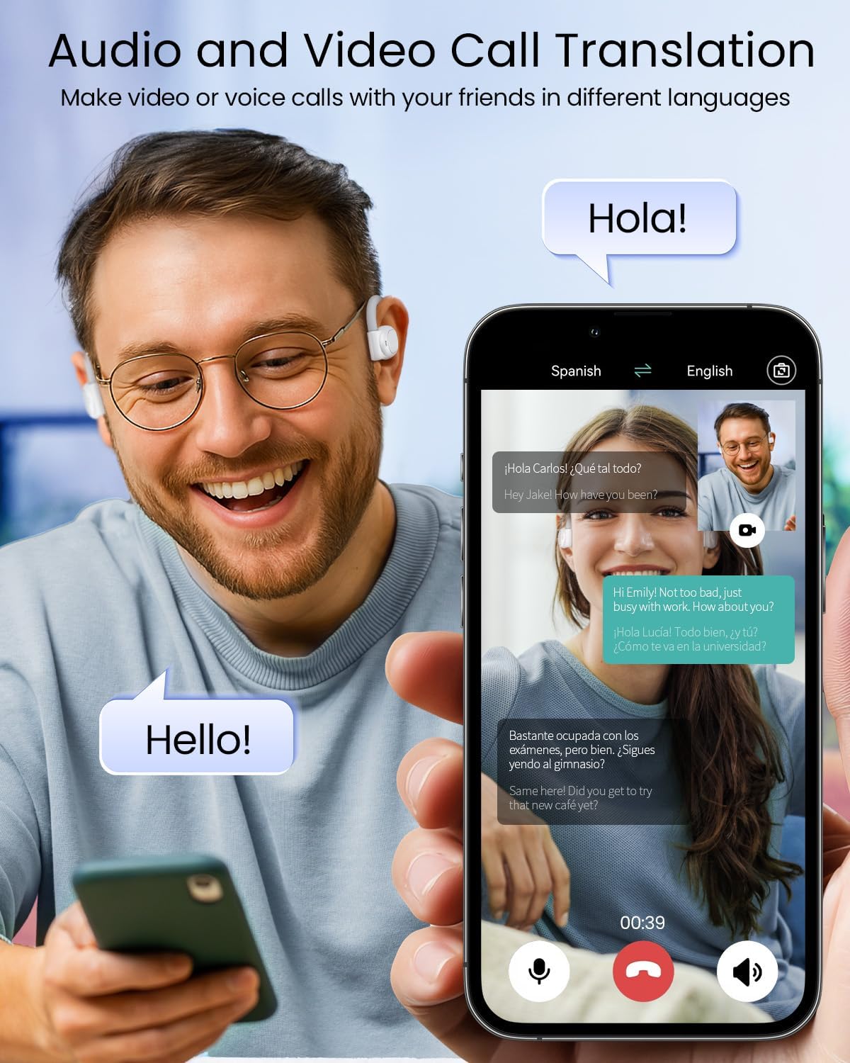 Tagry AI Language Translation Earbuds