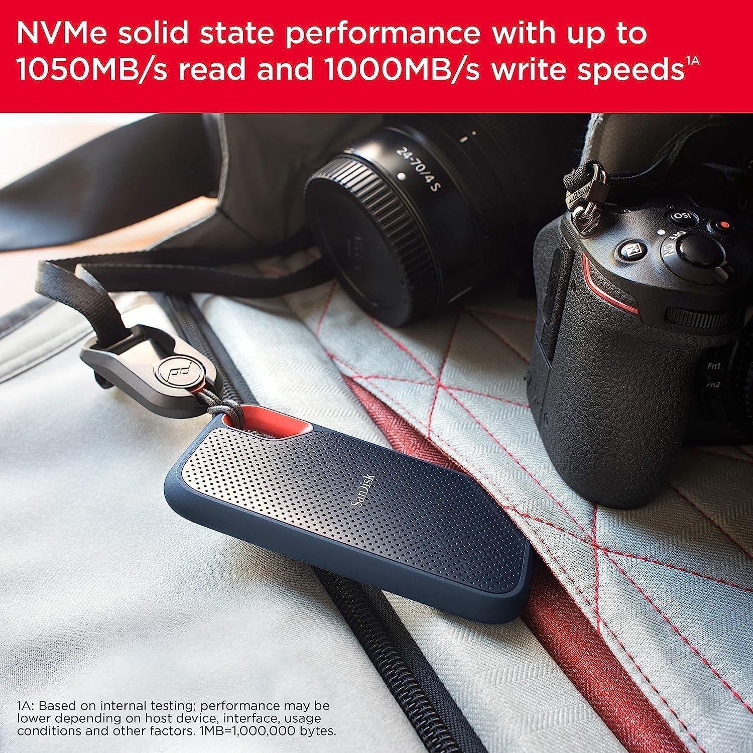 SanDisk Portable Solid State Drive High-Speed External SSD