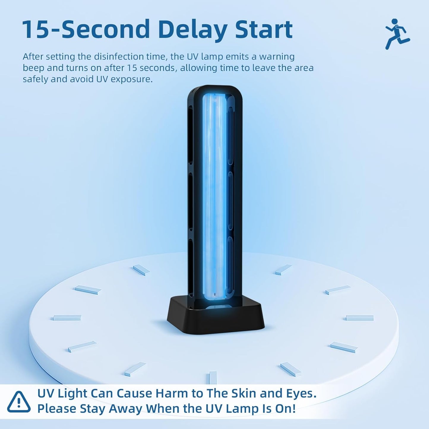 UV Light Sanitizer – Zyntieu Portable Germ Cleaner