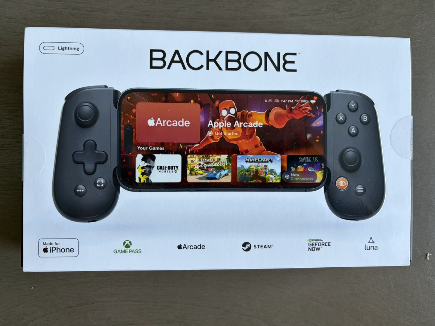 Backbone One Gaming Controller for iPhone Gaming (Lightning Port)
