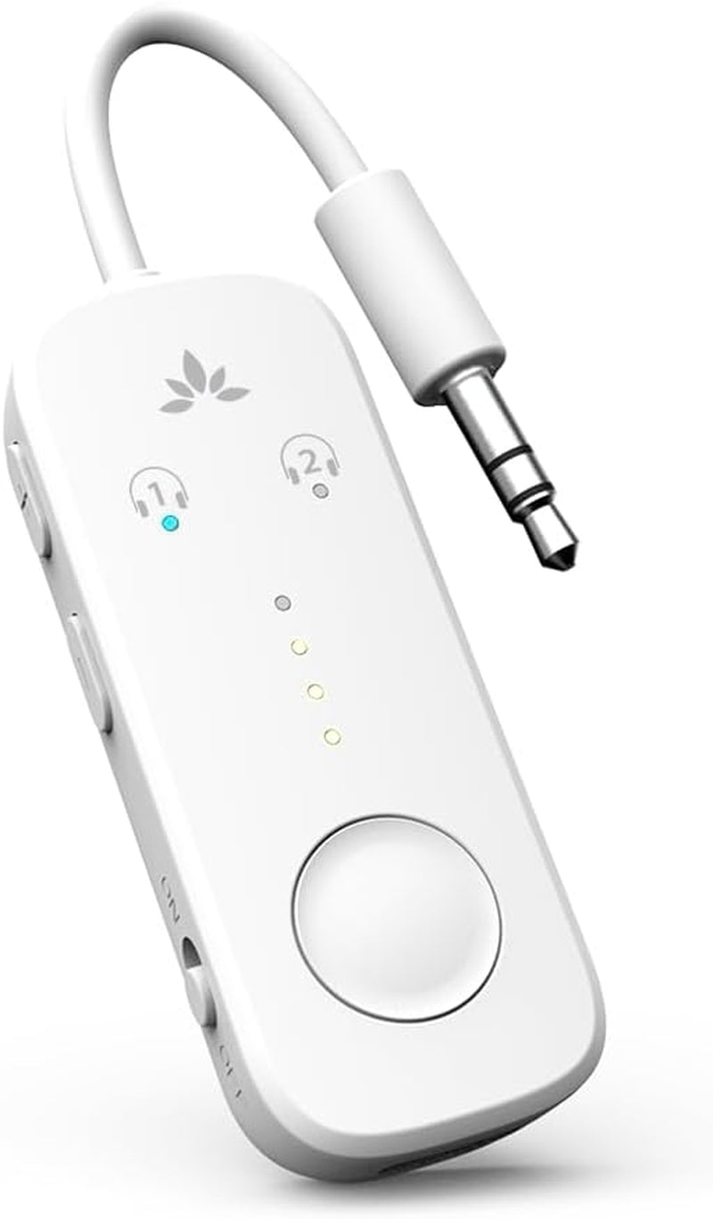 Avantree Relay Premium Airplane Bluetooth Adapter Transmitter