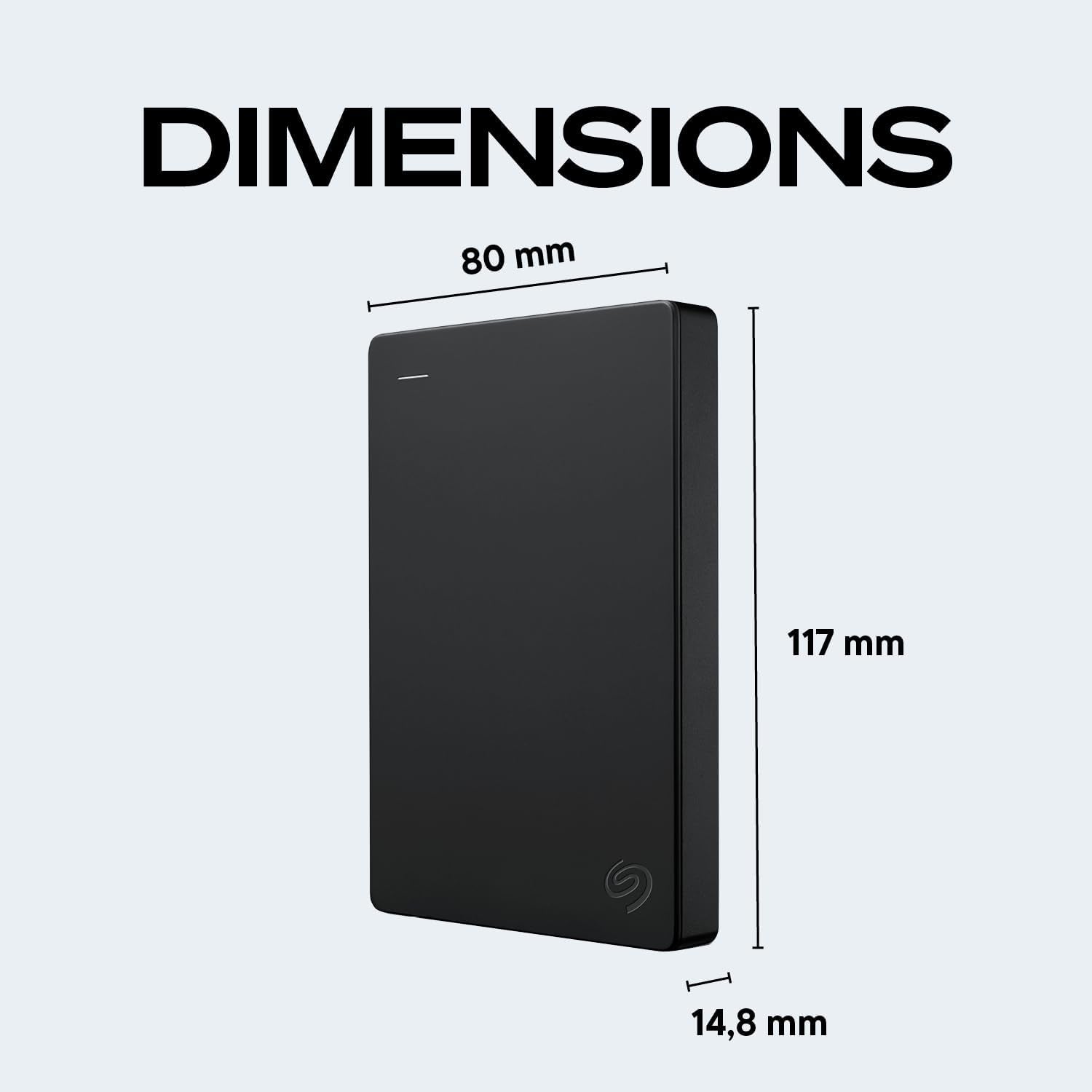 Seagate Portable External Hard Drive USB 3.0 Storage