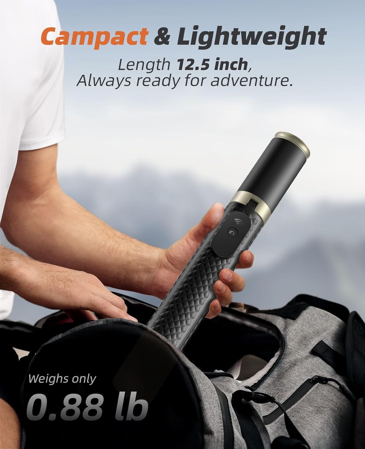 Vimose Phone Tripod & Selfie Stick with Remote for Video Recording Vlog - Extendable Tripod Stand 