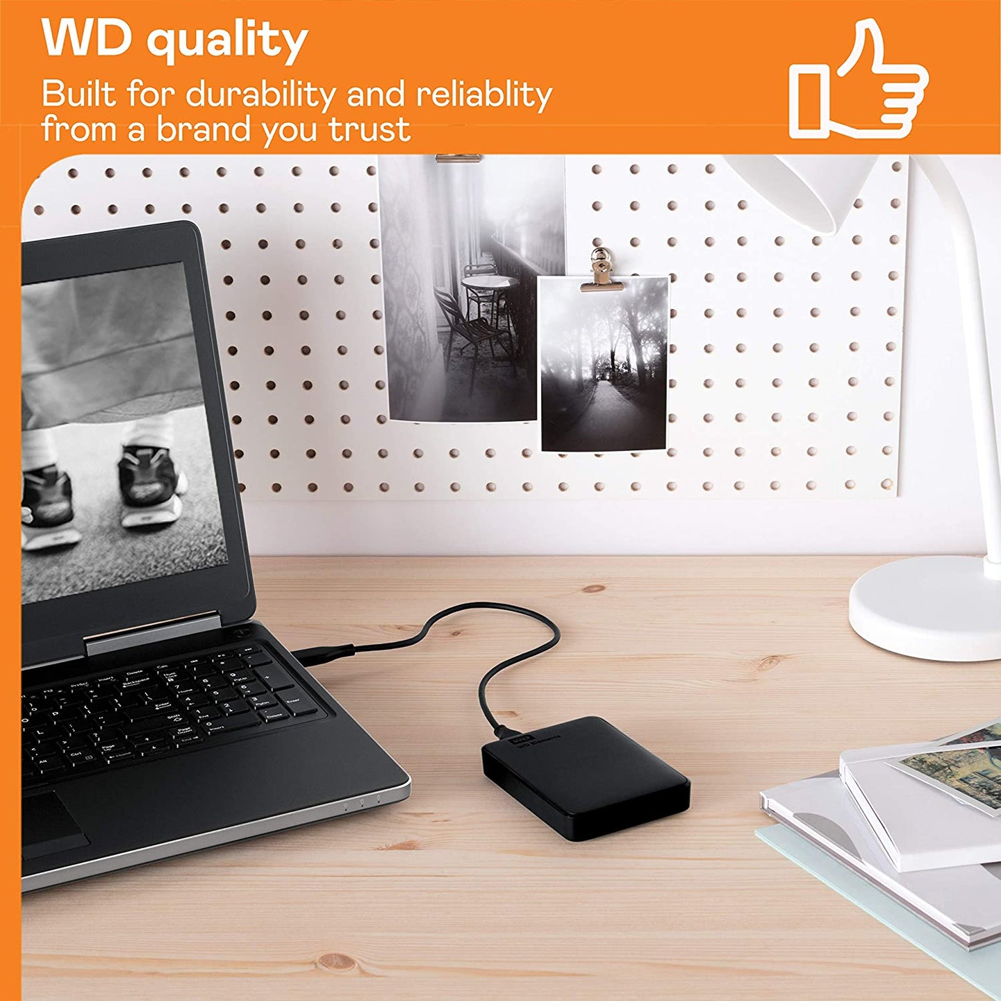 WD Portable External Hard Drive for Secure Data Storage