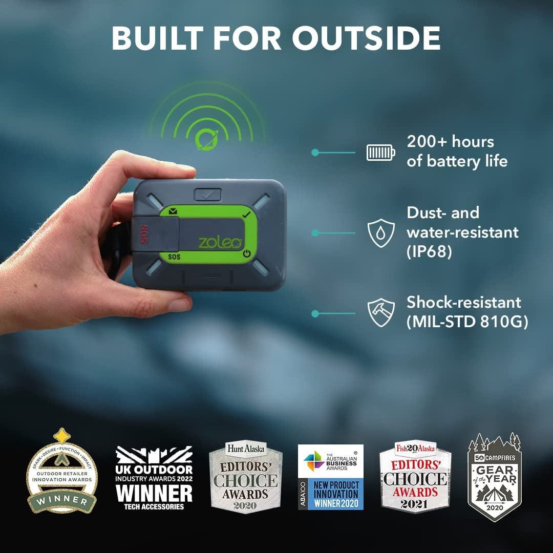 ZOLEO Satellite Communicator for Off-Grid Safety & Messaging
